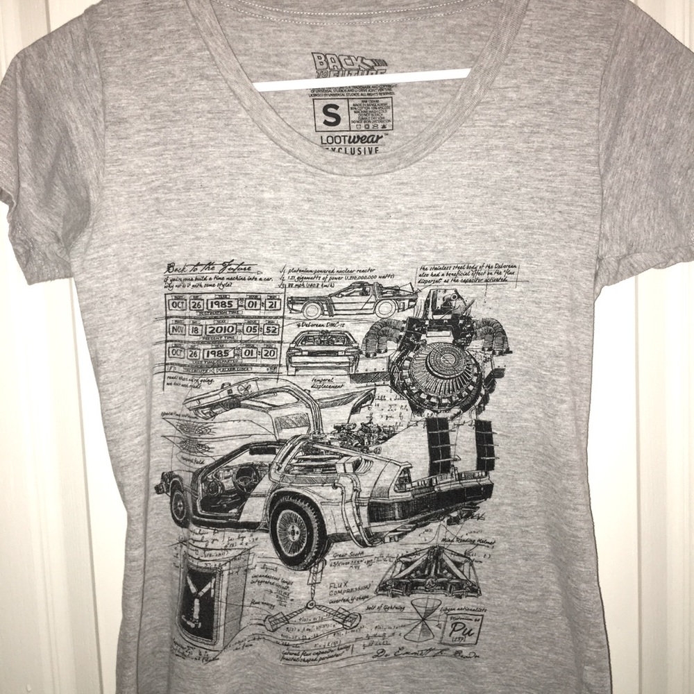 3/$25❗️Sale❗️Back to Future Ladies Rare Size S